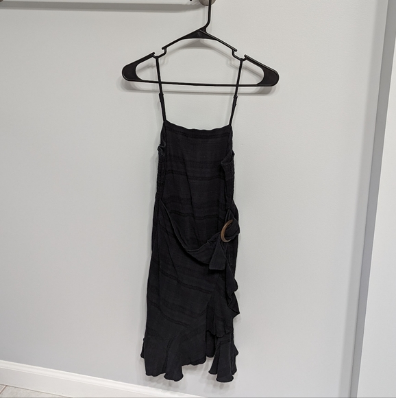 🧿Black sash dress - Picture 6 of 7